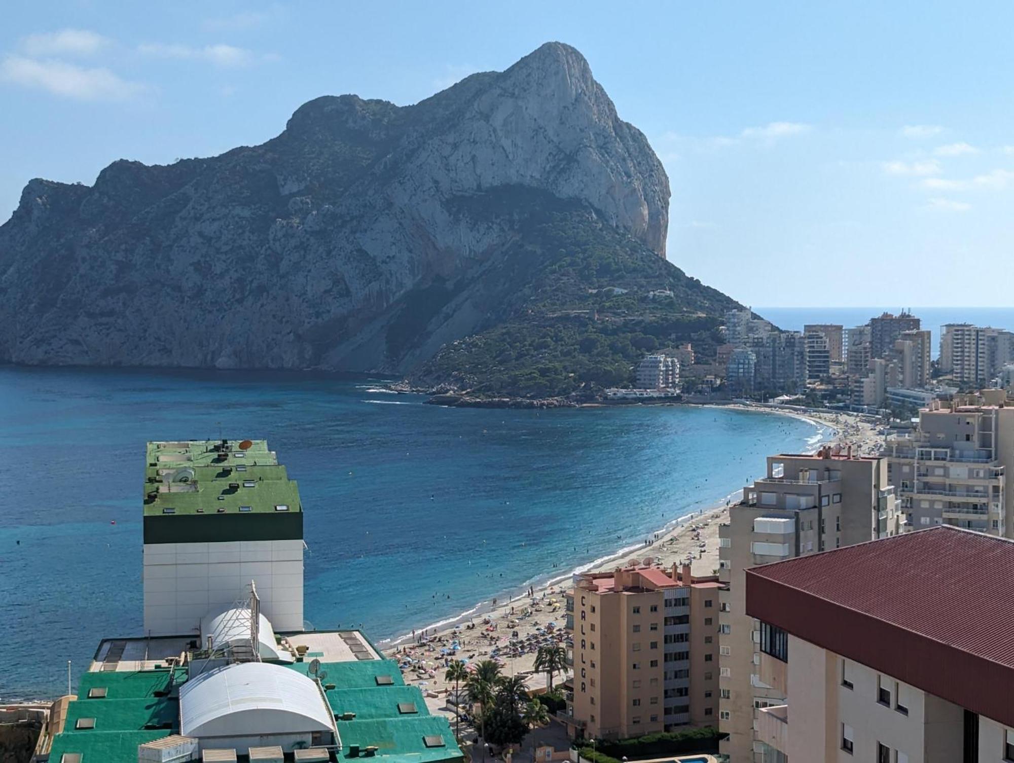 100 M From Fossa Beach In Calpe Buitenkant foto
